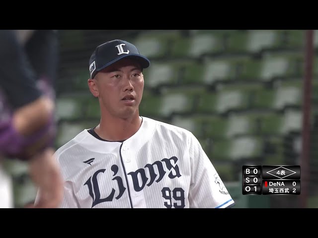 【ファーム】鋭い打球をジャンピングキャッチ!! ライオンズ・村田怜音 出塁を防ぐ好プレー!! 2025年4月23日 埼玉西武ライオンズ 対 横浜DeNAベイスターズ