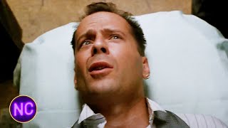 Bruce Willis Gets A Magic Stretcher Ride| Hudson Hawk | Now Comedy