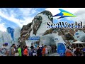 Seaworld Orlando Florida Summer 2019 Full Complete Walkthrough Tour