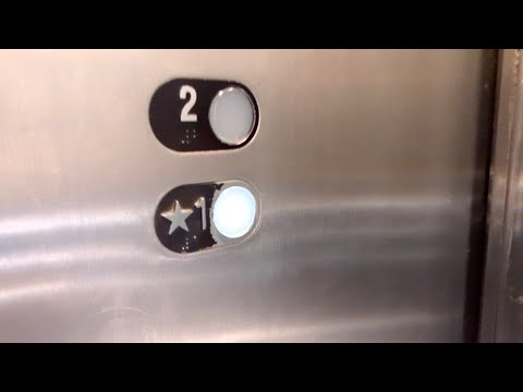 Tall Westinghouse RT Hydraulic Elevator Car 3 - John Wayne Airport - Orange County California
