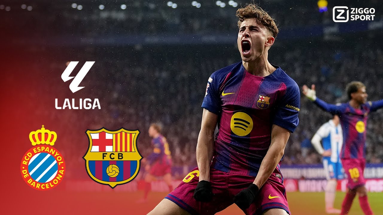 MAGISTRALE GOAL IN DE SLOTFASE VAN DE DERBI BARCELONÍ!😱😱| Espanyol vs Barcelona | La Liga 2025/26