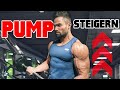 PUMP WICHTIG für MUSKELAUFBAU? So steigerst du deinen PUMP!