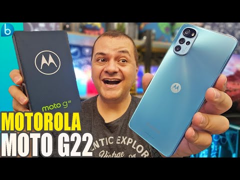 New MOTO G22 | IN YOUR HANDS! Unboxing and Impressions