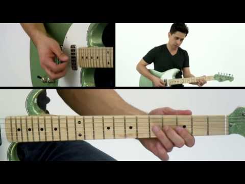 Texas Blues Guitar Lesson - #35 - Rhythm Factory - Corey Congilio