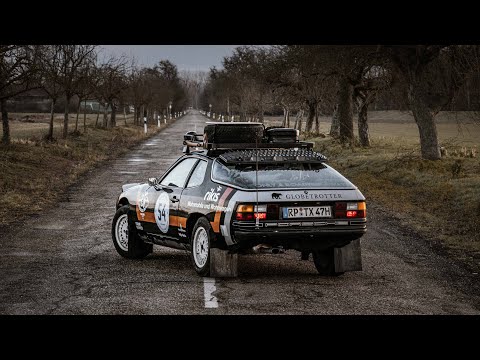 the camping Porsche is done