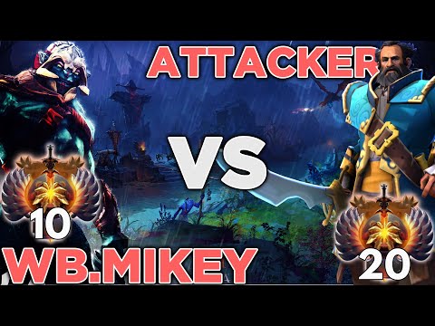 ✅Kasra Mikey (Huskar) vs Attacker (Kunka) - Top 10 Midlaners Battle !!! You Cant win against MIKEY!!