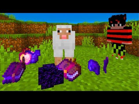 MINECRAFT ale OWCE DAJĄ OP ITEMY