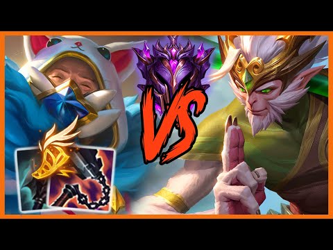 Testing Sustain build vs Wukong [Masters Urgot Gameplay] - League of Legends