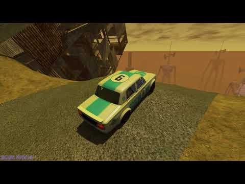 Siren Head Apocalypse City - Destructive Jumping Cars - Beamng Drive