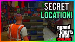NEW SECRET HIDDEN CLOTHING STORE FOUND AT VESPUCCI BEACH IN GTA ONLINE! (GTA 5 WALLBREACH PLACES)