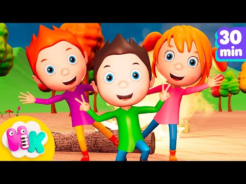 Flee Fly Flo, and 30 minutes of songs for kids! | HeyKids Nursery Rhymes | Animaj Kids