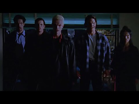 AllSpuffyScenes 2x03 Spike attacks the parent teacher day