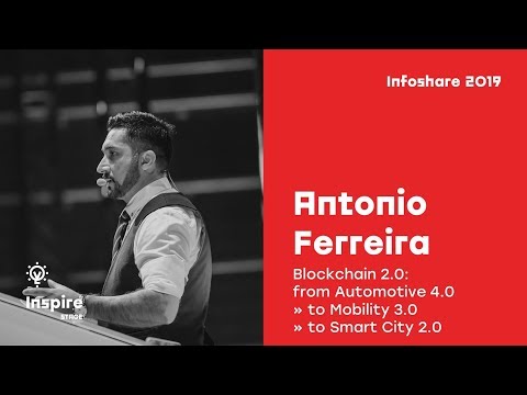 Infoshare 2019 - Antonio Ferreira (TechHQ): Blockchain 2.0: from Automotive 4.0 » to Mobility 3.0
