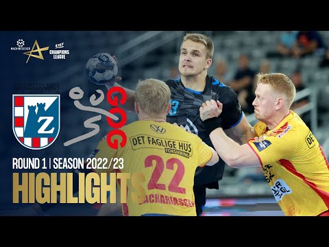 RK Zagreb vs GOG | HIGHLIGHTS | Round 1 | Machineseeker EHF Champions League 2022/23