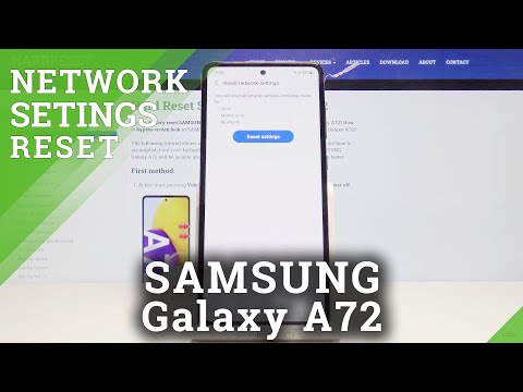 How to Reset Network Settings on SAMSUNG Galaxy A72 – Reset Network and Bluetooth