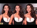 Tripti Dimri Oozing Hotness In Black White Deep Neck Outfit At Bhool Bhulaiyaa 3 Success Party