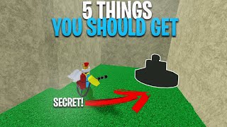 5 THINGS You MUST Get On Second Sea! - Blox Fruits