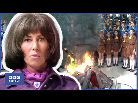 1971: The INFAMOUS Blue Peter CAMPFIRE Incident | Blue Peter | Classic BBC Clips | BBC Archive