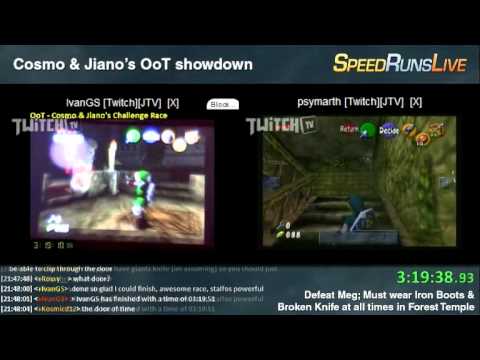 74-person Zelda race - Cosmo & Jiano's OoT Showdown