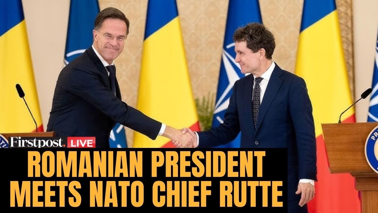 LIVE: NATO Chief Mark Rutte Meets Romanian President Nicușor Dan in Brussels | West Asia War | N18G