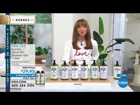 Korres Olivenöl-Orchideengel 1 Liter