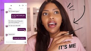 get ready with me to catch my cheating boyfriend on hinge (I set him up LMAOO)