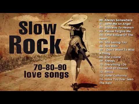 Air Supply, Nirvana, Led Zeppelin, Guns N Roses, Scorpions, Bon jovi📀Slow Rock 70s 80s 90s Love Song