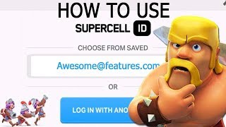 How to use Supercell ID! - How to have Multiple Accounts on One Device! - Clash of Clans