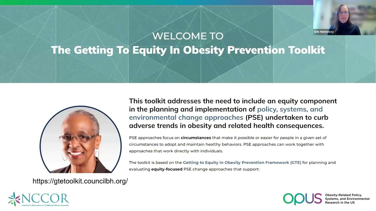 Keynote Presentation: Planning and Engaging Across Sectors and Settings for PSE Interventions