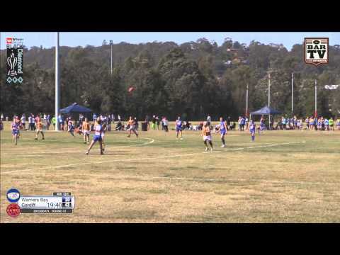 2015 BDAFL ROUND 17 2nd Division Warners Bay v Cardiff 4th Qtr