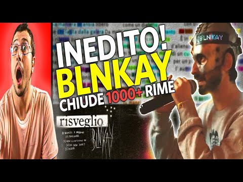 BLNKAY chiude +1000 RIME in RISVEGLIO EP Reaction