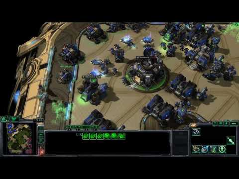 StarCraft II TvZ: Dynamic hard-fought game with some crucial game-altering moments!