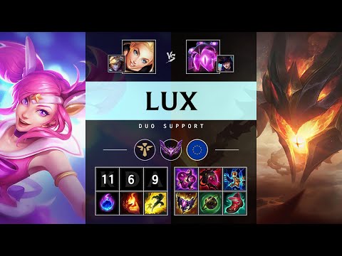 Lux Support vs Vel'Koz: Rampage - EUW Master Patch 14.23