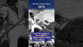 #250YearsOfBlackHistory: 1876 - Cruikshank & An Election Dispute