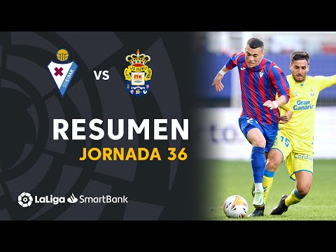 Highlights SD Eibar vs UD Las Palmas (2-2)