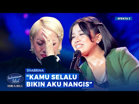SHABRINA LEANOR - GALA BUNGA MATAHARI (Sal Priadi) - SPEKTAKULER SHOW 3 - Indonesian Idol 2025