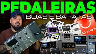 🚨 SURREAL! PEDALEIRAS DE GUITARRA BOAS E BARATAS NO ALIEXPRESS - CUSTO BENEFÍCIO INSANO!