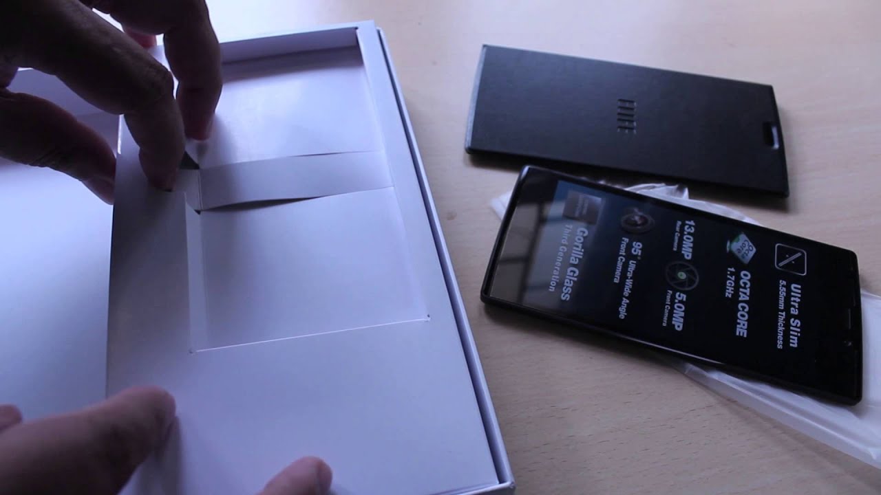Gionee Elife S5.5 Unboxing