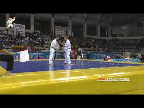 WKO EC 2016, 1 round -85 Jimmie Collin (Sweden, aka) - Ferenc Szudi (Hyngary)