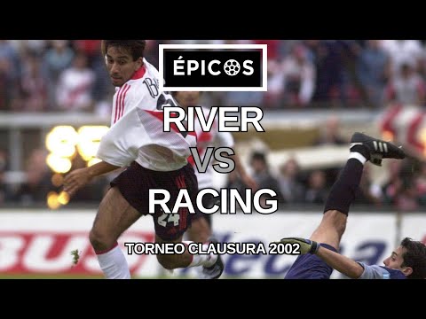 ÉPICOS con EDU BOLAÑOS: RIVER vs RACING - CLAUSURA 2002 | El Gráfico