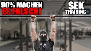 Der richtige Klimmzug - SEK Training Folge #1