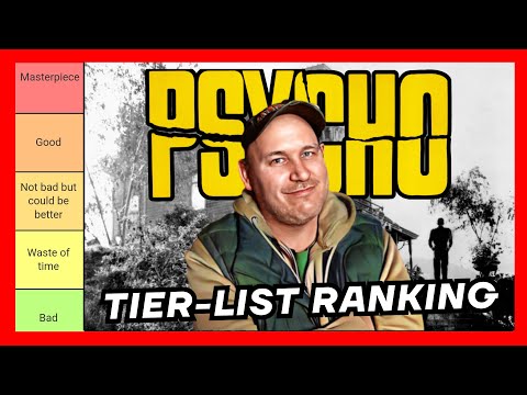 Ranking the Psycho Franchise - Tier List