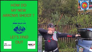 First Shoot with the new Elong Aero 3.2mm Arrows: Precision and Performance Unleashed!