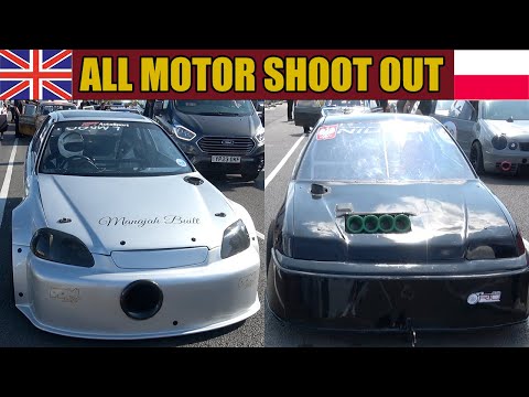 EUROPES QUICKEST FWD ALL MOTOR CARS GO HEAD TO HEAD AT SANTA POD RACEWAY