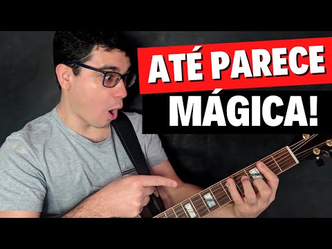 Como Tocar MILHARES DE MÚSICAS com apenas 4 ACORDES | A progressão MAIS USADA no Violão