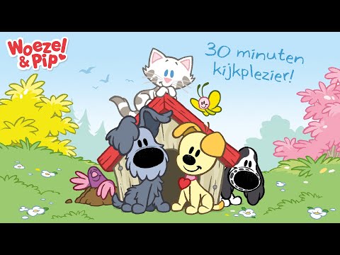 ⭐ Woezel & Pip afleveringen ⭐ - 30 minuten compilatie 🐾