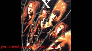 X(XJAPAN) I'll kill you 字幕付き