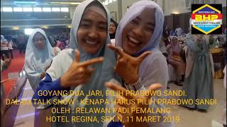 Download lagu NISSA SABYAN -GOYANG DUA JARI PILIH PRABOWO SANDI mp3 Download lagu NISSA SABYAN -GOYANG DUA JARI PILIH PRABOWO SANDI mp3