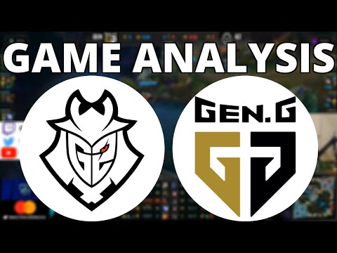 G2 vs GEN Worlds 2020 | Series And Draft Analysis