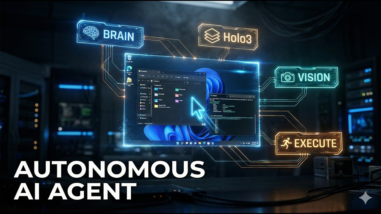 Breaking the Computer Use Frontier - Holo3 | Hands-on Code